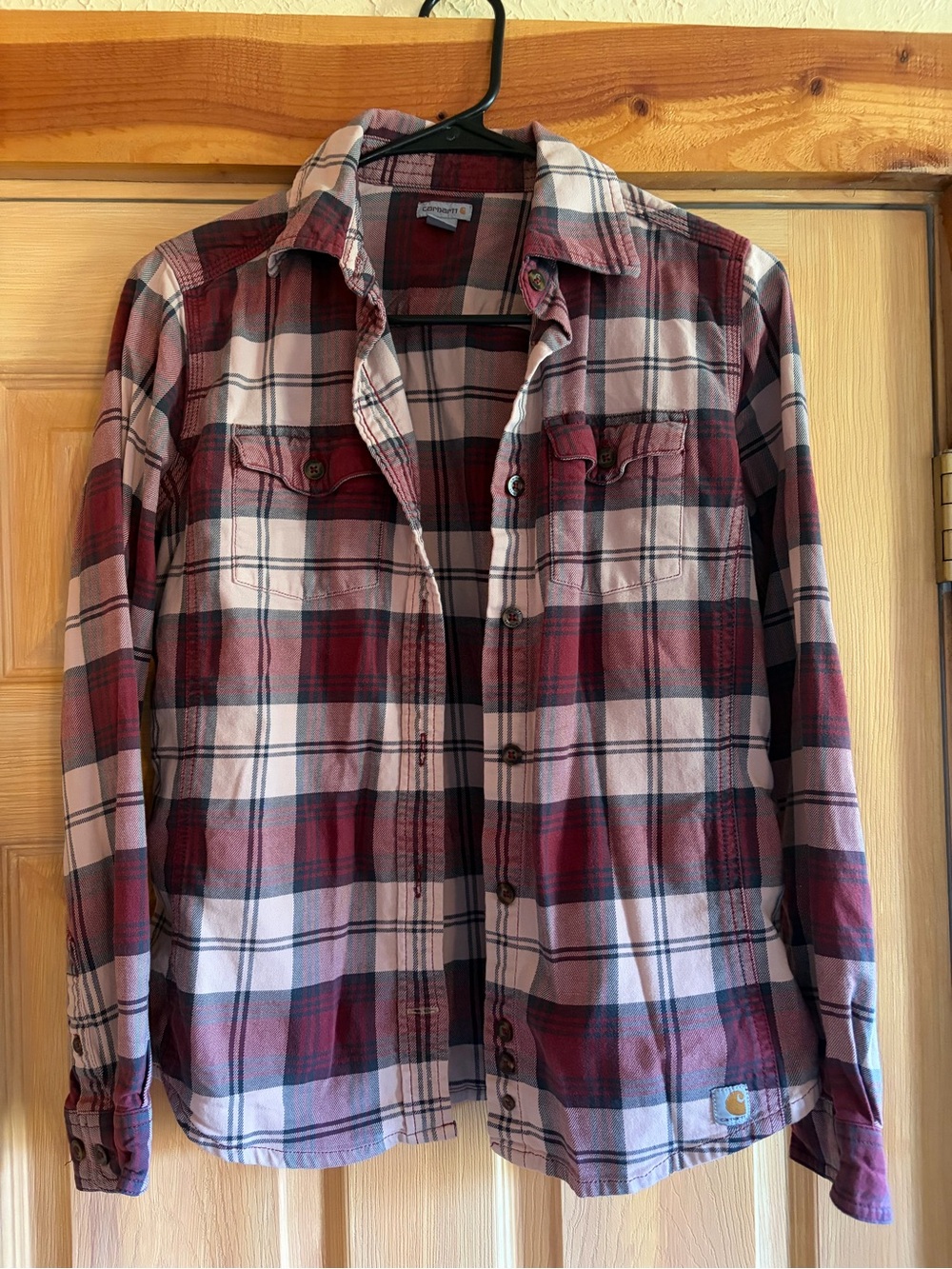 Carhartt Plaid Button-Front Shirt